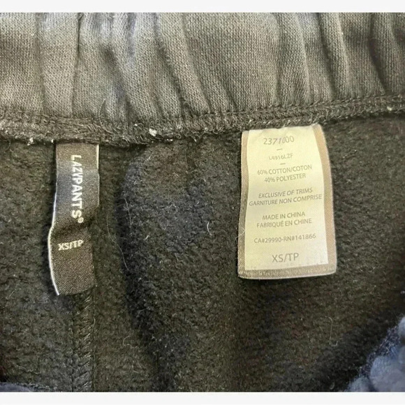 LazyPants Black Jogging Track Pants Size XS - Picture 8 of 8